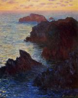 Monet, Claude Oscar - Rocky Point at Port-Goulphar